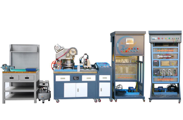 电机装备装调与节制手艺实训拆卸,机器装调尝试台