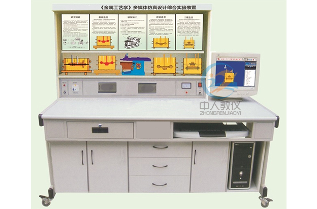 金属工艺学多媒体仿真设想综合尝试装配,金属工艺学示教台