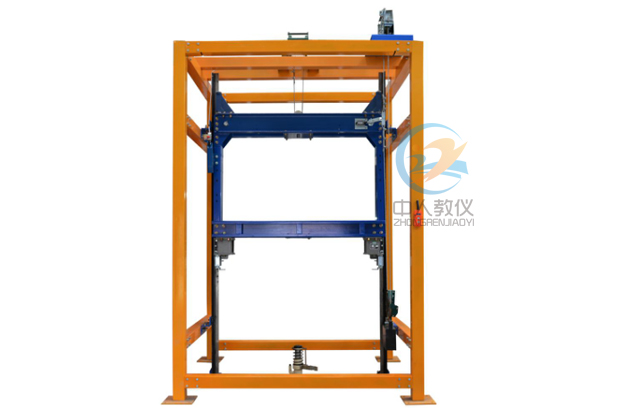 电梯限速器宁静钳联动机构实训查核装配,限速器-宁静钳联动实训平台