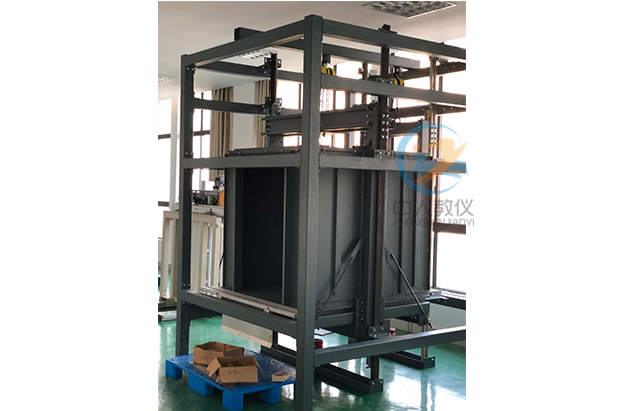 电梯轿箱装配与拆装调试查核实训装备,轿厢拆装实训平台