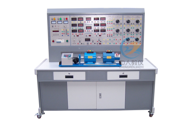 变压器及电机节制综合尝试装配,电机与变压器机能实训台