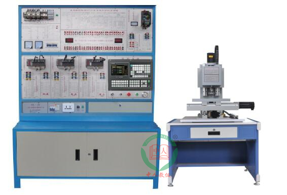 数控铣床电气节制与维修实训台（发那科体系）,数控铣床尝试台