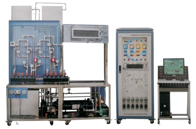 地源热泵中心空调实训装配,地热制热摹拟尝试台
