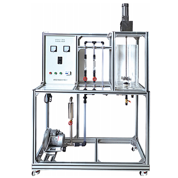 液-液相搅拌功率测试尝试拆卸(图1) 液-液相搅拌功率(W)(W)(W)丈量尝试尝试拆卸,通明液压讲授尝试台