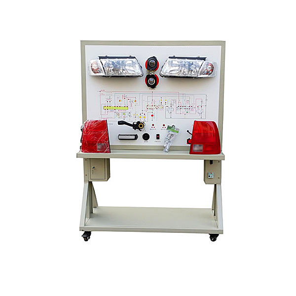 汽车灯光体系实训拆卸(图1) 汽车灯光体系尝试拆卸,平口钳测绘尝试拆卸