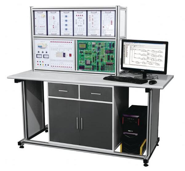PLC与微机接口综合尝试装配,可编程与微机接口实训台